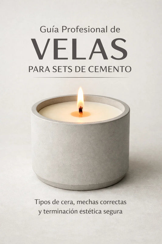 GUÍA PROFESIONAL DE VELAS PARA CEMENTO